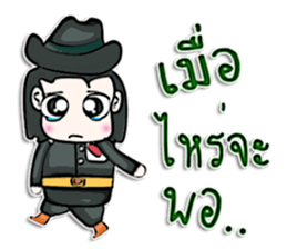Mr. Taro. Cowboy.^_^ sticker #13005111