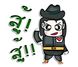 Mr. Taro. Cowboy.^_^ sticker #13005112