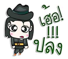 Mr. Taro. Cowboy.^_^ sticker #13005114