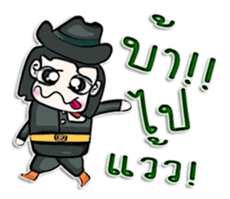 Mr. Taro. Cowboy.^_^ sticker #13005121