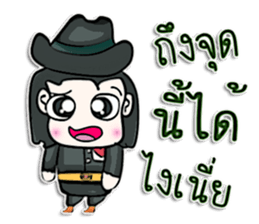 Mr. Taro. Cowboy.^_^ sticker #13005131