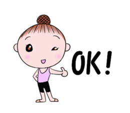 RG girl sticker #13005935