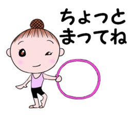 RG girl sticker #13005958