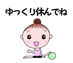 RG girl sticker #13005973