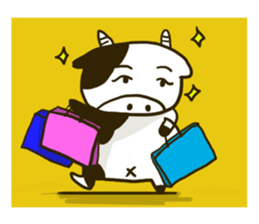 I'm good cow sticker #13006748