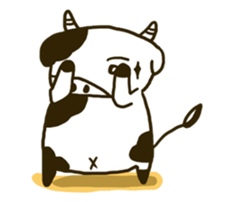 I'm good cow sticker #13006751