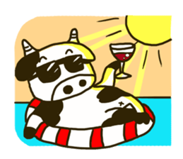 I'm good cow sticker #13006757