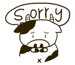 I'm good cow sticker #13006767