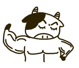 I'm good cow sticker #13006769