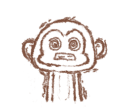 Little White Monkey - For Daily Life sticker #13007143