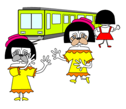 okappag sister's okappandachan sticker #13007526