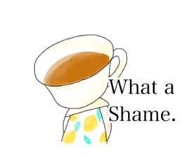 TEA TALK -English sticker #13008060