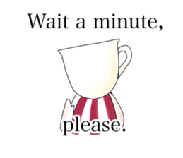 TEA TALK -English sticker #13008088