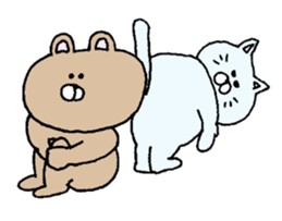 Wakige animals sticker #13008389