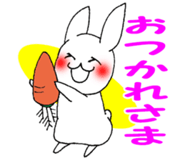 Fun Fun rabbit sticker #13008858