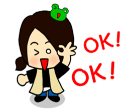 The Frog Couple sticker #13009293