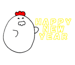 Chicken 'Coketaro' ((2017)) sticker #13009814