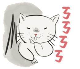 busy cat and her friends sticker #13010048