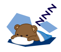 Yawakuma Bear sticker #13010161