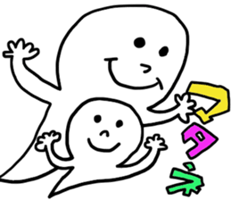 coco namco & white man sticker #13010344