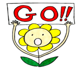 Korean-Japanese sunflower "tommy"~cheer sticker #13010391