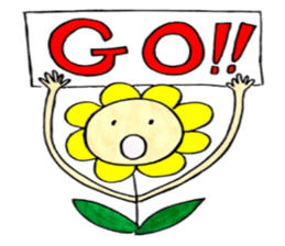 Korean-Japanese sunflower "tommy"~cheer sticker #13010391