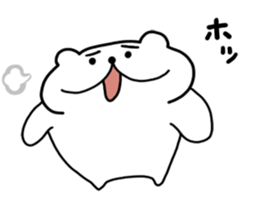 White cat Nyantaro 2 sticker #13010721