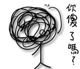 A bunch of hair VOR.2 sticker #13011215