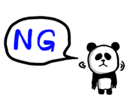 Whisper of the PANDA sticker #13011856