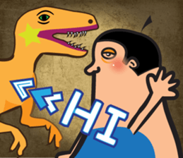 Big big man - Dinosaur Adventure sticker #13012022