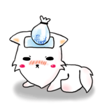 White Shuai Shuai(Momo) sticker #13012142