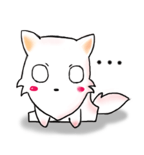 White Shuai Shuai(Momo) sticker #13012143