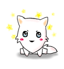 White Shuai Shuai(Momo) sticker #13012144