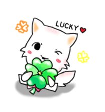 White Shuai Shuai(Momo) sticker #13012148