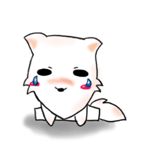 White Shuai Shuai(Momo) sticker #13012153