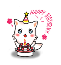 White Shuai Shuai(Momo) sticker #13012158