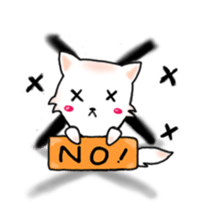 White Shuai Shuai(Momo) sticker #13012161