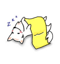 White Shuai Shuai(Momo) sticker #13012163