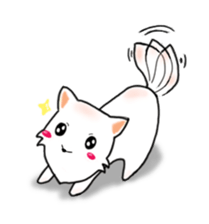 White Shuai Shuai(Momo) sticker #13012171