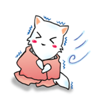 White Shuai Shuai(Momo) sticker #13012172