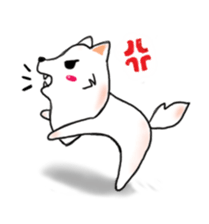 White Shuai Shuai(Momo) sticker #13012177