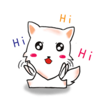 White Shuai Shuai(Momo) sticker #13012178