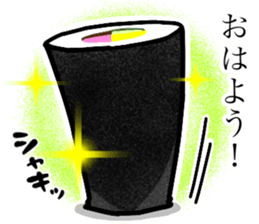 A fat roll sushi sticker sticker #13012432