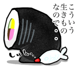 A fat roll sushi sticker sticker #13012445