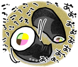 A fat roll sushi sticker sticker #13012446