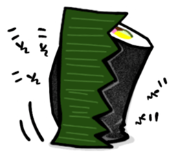A fat roll sushi sticker sticker #13012451