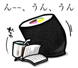 A fat roll sushi sticker sticker #13012454