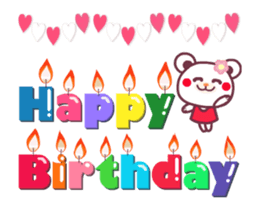 Chocobear Happy Birthday&Congratulations sticker #13012464