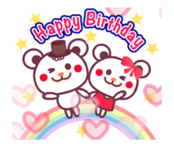 Chocobear Happy Birthday&Congratulations sticker #13012482