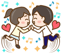girlfriend and Boyfriend sticker #13012703